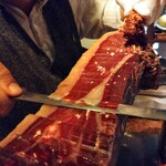 Bar篠崎 - ハモン・イベリコ・デ・ベジョータ 