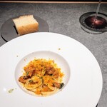 malca - ジロール茸とカラスミの旨味が畳み掛けてくるようなお味。