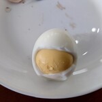 あいりす - ゆで卵の茹で加減は普通