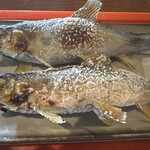 矢沢のヤナ - 鮎塩焼き