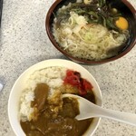 Toutetsu Ekisoba - スペシャルそばと半カレー