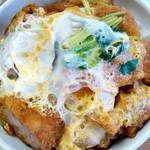 千楽 北口店 - かつ丼大盛り：あっぷ図 by ももち