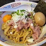 塩そば専門店 桑ばら - 冷やし鮪ネギトロそば