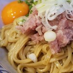 塩そば専門店 桑ばら - 冷やし鮪ネギトロそば