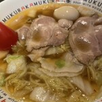 どうとんぼり神座 - 小チャーシュー煮玉子ラーメン