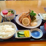 渡辺鮮魚 - アジフライ定食