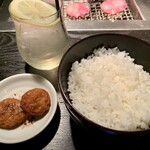 Sumibiyakiniku Hanayama - ライス　大盛り