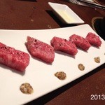 やきにくポッサムチプ - 2013.9.23(月祝)17時5000円千田店長お任せコース5名予約感激＼(◎o◎)／