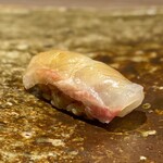 寿司 藤やま - 天然真鯛