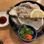 かぶ菜 - 千里浜の天然岩牡蠣 2500円