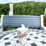 ソフトクリームのくら - 料理写真:牛乳ソフトクリーム（350円）
