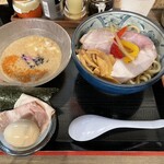 Tsukesoba Kuro - 【限定】特製冷やし濃厚鶏魚介つけそば(300g)