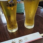 開盛庵 - ビール