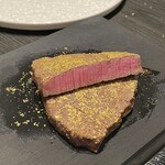 元麻布 牛牛 離宮 - 上州かとう牛のシャトーブリアン。美味し。