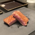 元麻布 牛牛 離宮 - 特上極厚タン。美味し。