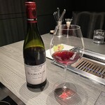 元麻布 牛牛 離宮 - 赤ワインのブルゴーニュ ドメーヌ バラン。美味し。