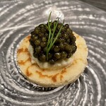 元麻布 牛牛 離宮 - フレッシュキャビア。美味し。