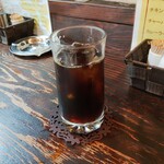 喫茶さくら - モーニングセットのアイスコーヒー