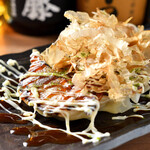 Okonomiyaki style Gyoza / Dumpling