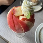 桃の農家カフェ ラペスカ - 