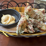 韓国家庭料理 焼肉 明洞 - ちくわの磯辺あげ