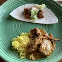 The lounge on the water - トルティーヤとスリランカカレー