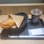 BECK'S COFFEE SHOP - ソーセージ&ポテトセット(税込480円)
