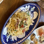 ラ フォルケッタ - シチリア風パスタと前菜の一部