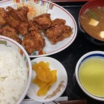 大石食堂 - 唐揚げ定食