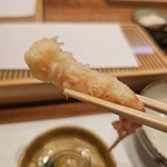 天婦羅 みやしろ - 車海老の天婦羅