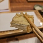 天婦羅 みやしろ - お腹側の太刀魚