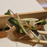 天婦羅 みやしろ - お造り　宮城のホタテ