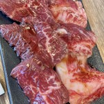 Kamata Yakiniku Toukyou Bin - 【’23.7】焼肉カルビ・ハラミランチ　100ｇ　980えん