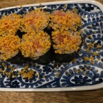 あてまき喜重朗 - 明太子とカラスミ　780円