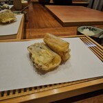 天婦羅 みやしろ - 太刀魚の天婦羅