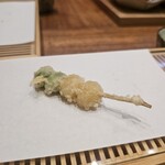 天婦羅 みやしろ - 銀杏の天婦羅