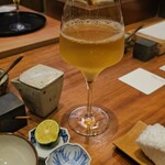 天婦羅 みやしろ - 烏龍茶