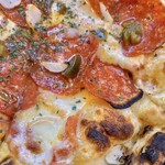 肉と石窯ピザのイタリアン Pizzacozou - 【’23.7】サラミとにんにくたっぷり