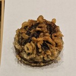 天婦羅 みやしろ - 椎茸の天婦羅