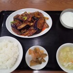 四川料理 海峰 麻婆豆腐 - 麻婆茄子定食