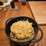 天婦羅 みやしろ - かき揚げドーン!!