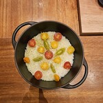 天婦羅 みやしろ - トマトご飯