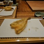 天婦羅 みやしろ - キスの天婦羅