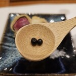 天婦羅 みやしろ - 生胡椒の塩漬け