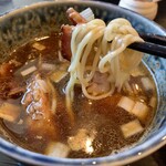 中華蕎麦 柳 - (限定)つけ麺(醤油) 並　1,000円