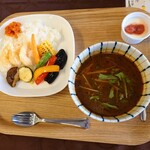 レストランシルクロード - 「本日のランチメニュー(スープカレー)」①