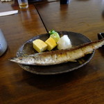 ねぶか庵 - 秋刀魚の塩焼き