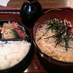 Soba Dokoro Nusamai - 冷そば定食＠750円