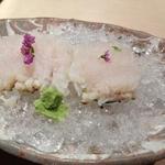 ぎおん 阪川 - 鱧の湯引き