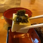 季節料理 つくし - 冷奴